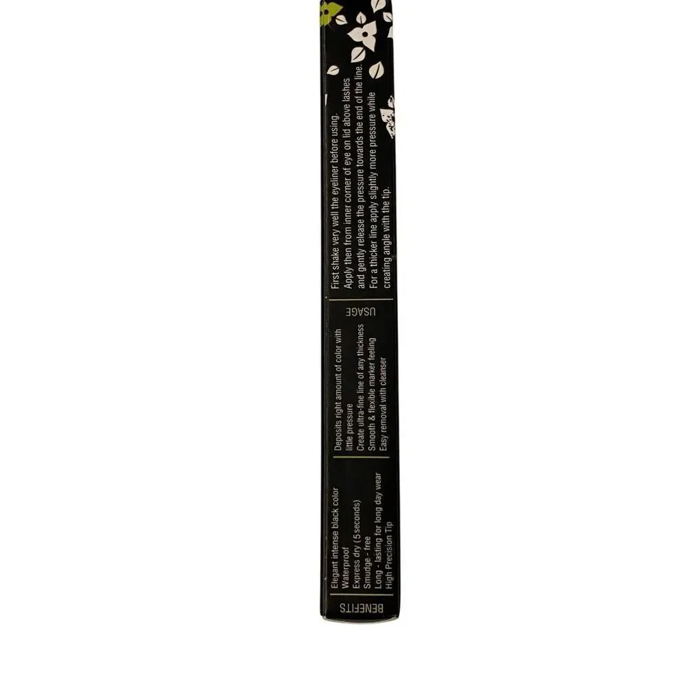 Nikka Notto Black Liquid Eyeliner Felt Tip Makeup Cosmetics Eyes Beauty Everyday